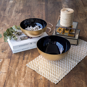 Medium Duo - Rangeela Decorative Bowls with Enamel Inlay